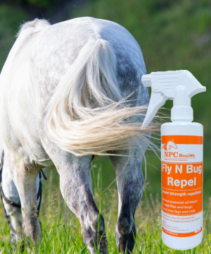 Fly spray repellent for horses highly recommended by horse owners and professional riders.