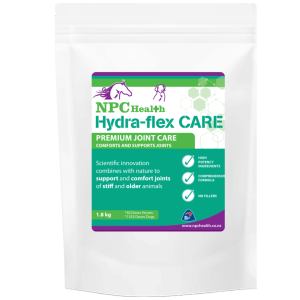 Hydra flex Care joint supplement for stiff and old horses.
