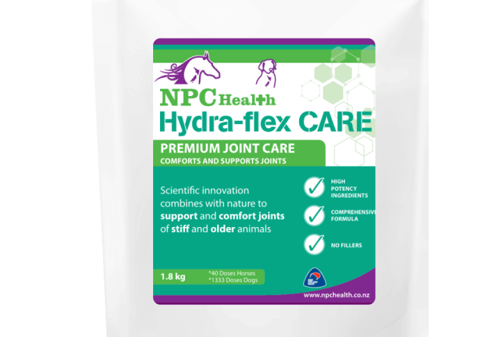 Hydra flex Care joint supplement for stiff and old horses.