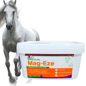Mag-Eze magnesium for New Zealand horses to calm and relax muscles and nerves.