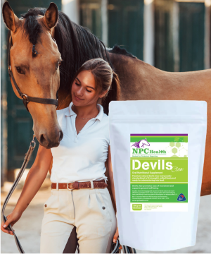 Devils claw for horses to support muscles and joints and relieve pain and inflammation.