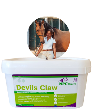 Devils claw high strength powder for horses.