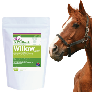 Willow Powder For Horses To Aid In Movement Ease And Reduce Aches And Pains.
