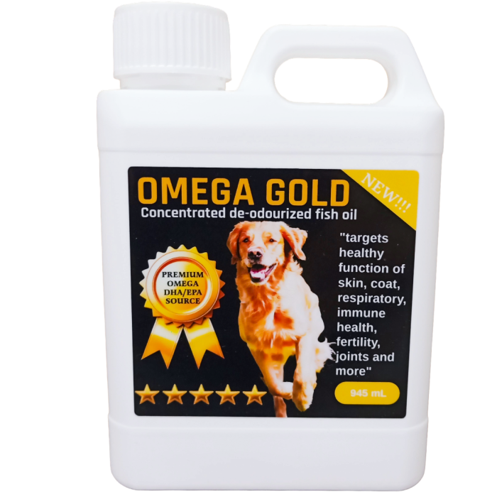Omega Gold Canine | Omega 3 fish oil for dogs